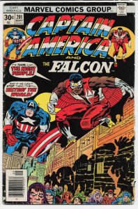 Captain America #201 (1976) Captain America and the Falcon