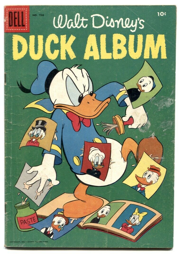 50% off Guide! Walt Disney's Duck Album Four-Color 492 FN- 5.5 1953 