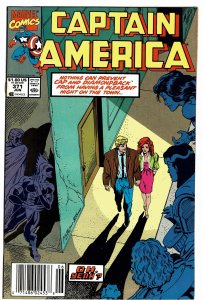Captain America #371  Newsstand   NM