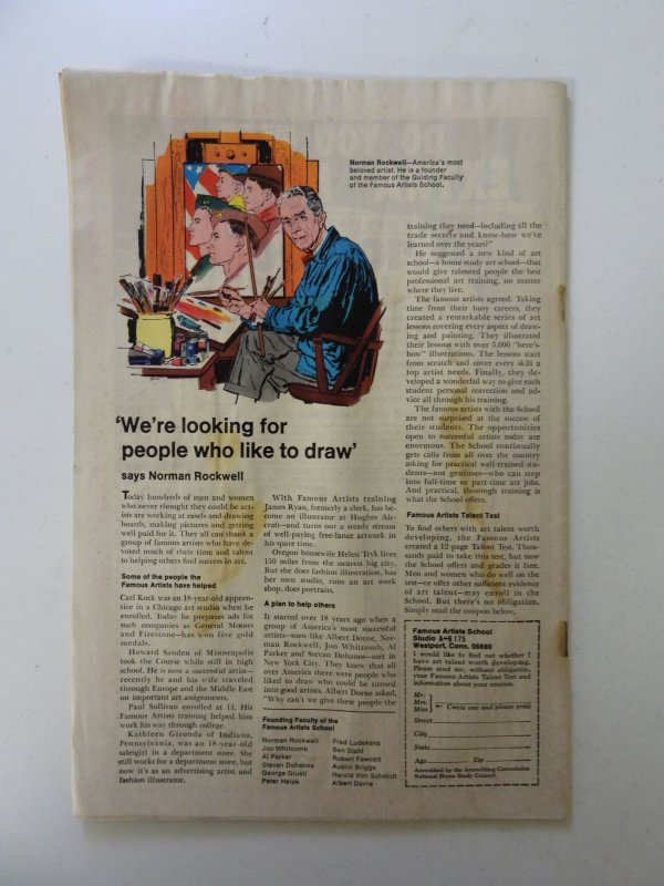 The X-Men #61 (1969) GD condition moisture damage, rusty staples