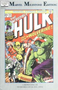 Marvel Milestone Edition Incredible Hulk #181, NM- (Stock photo)