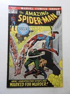 The Amazing Spider-Man #108 (1972) FN Condition! stain bc