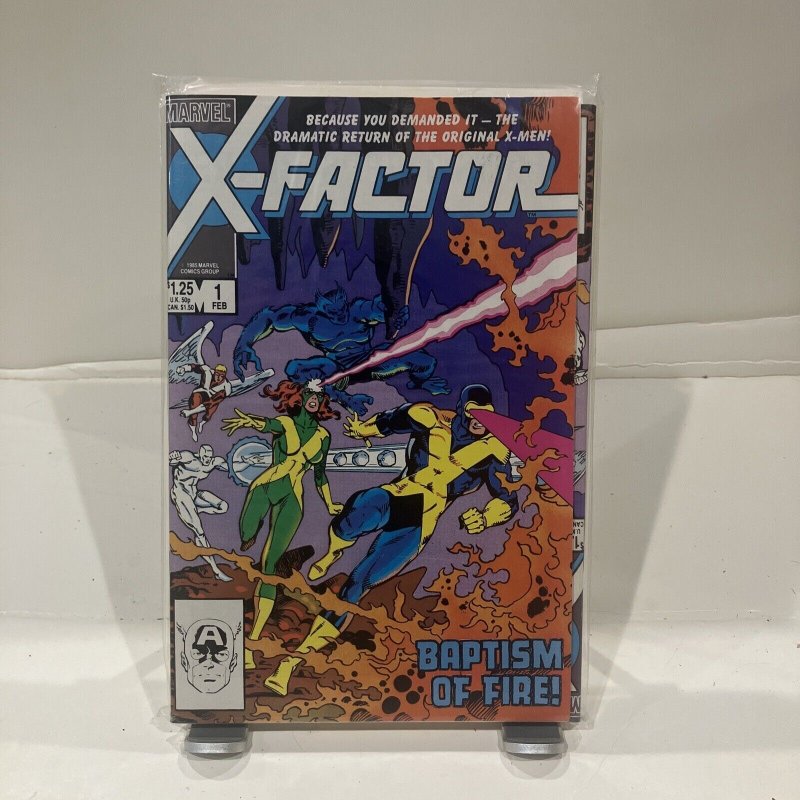 X-Factor #1 (Marvel Comics 1985) 1st team appearance X-Factor! Baptism of Fire