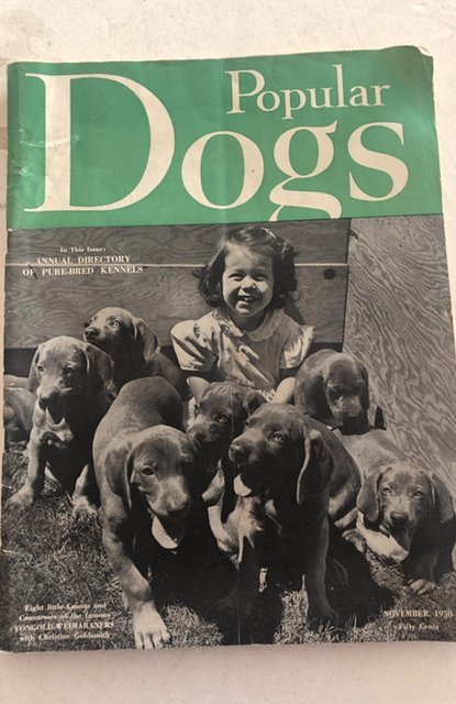 Popular Dogs Magazine, Nov.1950