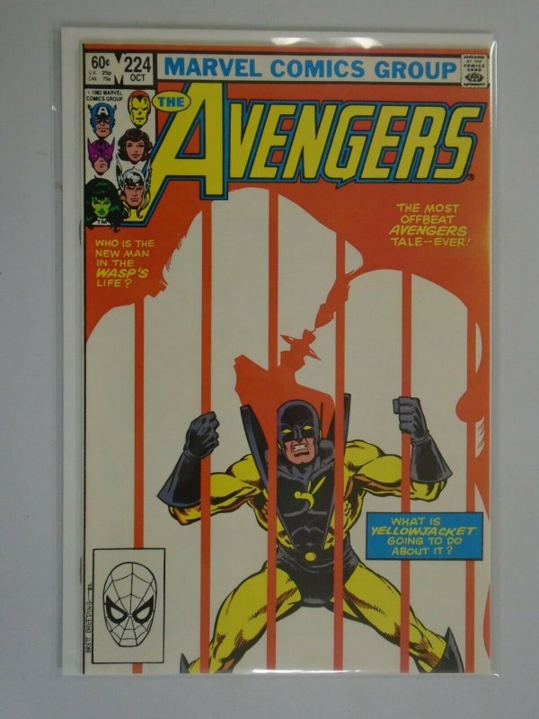 Avengers #224 Direct edition 7.0 FN VF (1982 1st Series)