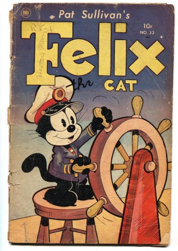 FELIX THE CAT #33 1952-TOBY-OTTO MESSMER-good