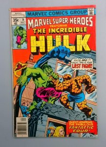 Marvel Super-Heroes #74 Reprints Incredible Hulk 122 Marvel 1978 JR1