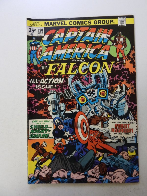 Captain America #190 (1975) FN- condition