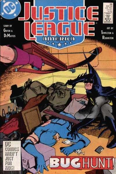 Justice League (1987 series)  #26, VF+ (Stock photo)