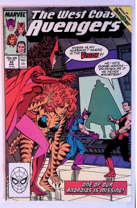 West Coast Avengers #42 (1989) Marvel Comics
