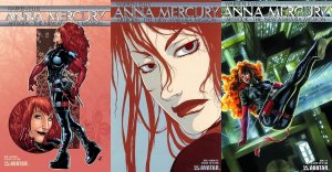 Anna Mercury Artbook: The New Ataraxia Mission (2009) Avatar Press - 3 Comics