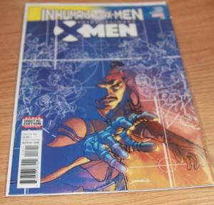 Extraordinary X-Men # 18  2017, Marvel old man logan inhumans storm forge