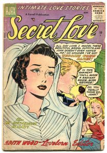 Secret Love #3 1956-Silver Age Romance comic- Wedding cover