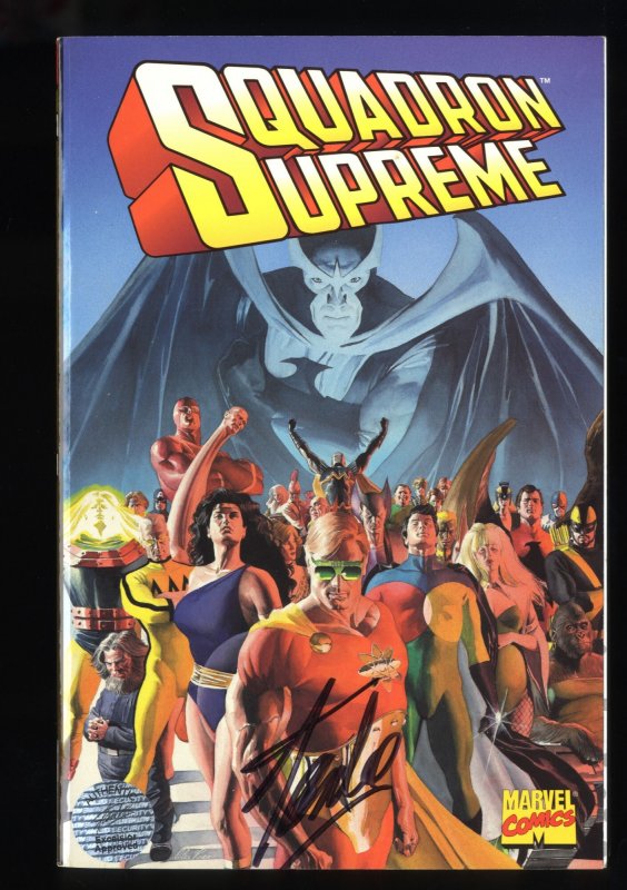 Squadron Supreme (1997) #1 Signed by Stan Lee! First Printing Rare!