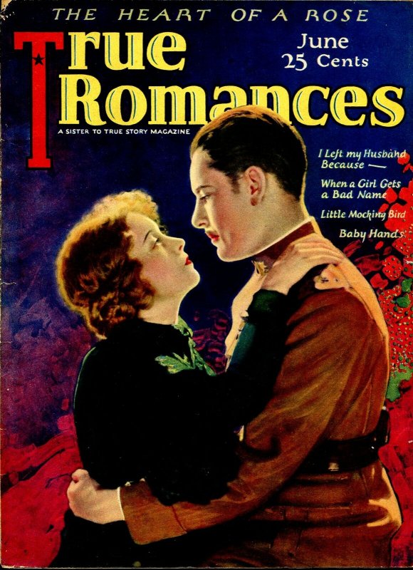 True Romance 6/1924-MacFadden-Ronald Coleman-Lillian Gish-romantic pulp-VG+