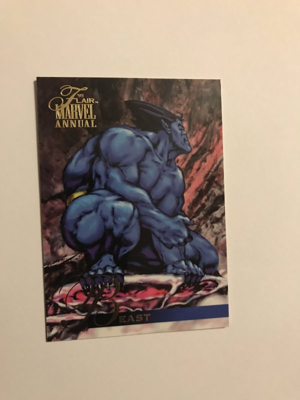 BEAST #8 card : Marvel Annual 1995 Flair; NM/M;  X-men, base