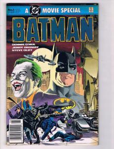 Batman # 1 FN/VF A Movie Special Comic Book Adaptation DC Comics Joker Robin J62