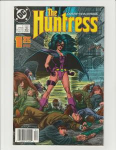 Huntress #1 (DC 1989) 1st Appearance of Helena Bertinelli Newsstand Variant