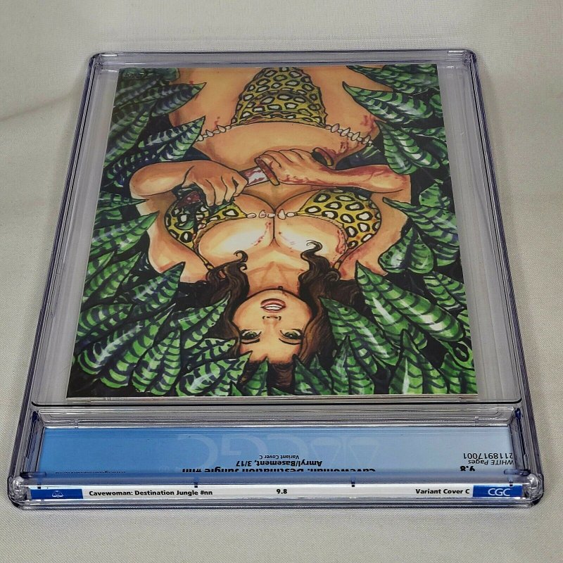 Cavewoman Destination Jungle #nn CGC 9.8 Cover C Budd Root 1 of Only 2 @ Top GRD
