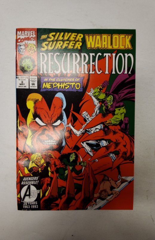 Silver Surfer/Warlock: Resurrection #3 (1993) NM Marvel Comic Book J697