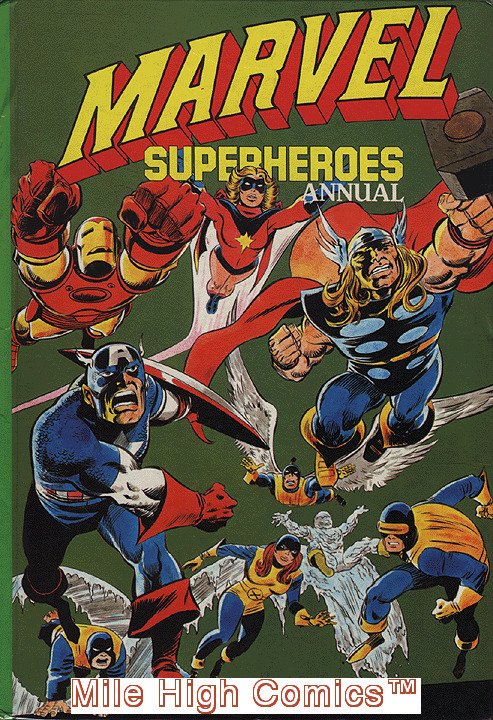 MARVEL SUPER-HEROES ANNUAL HC (U.K.) #1980 Very Fine