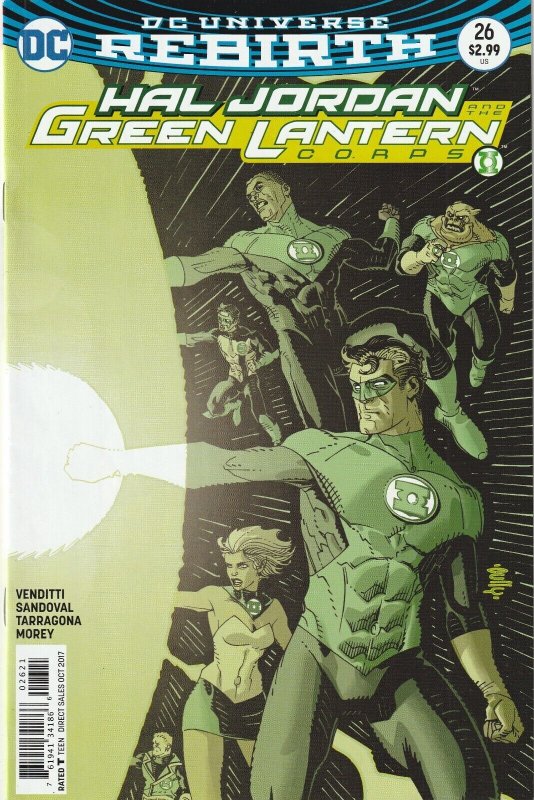 Hal Jordan & The Green Lantern Corps # 26 Variant Cover NM DC 2016 Series [N7]