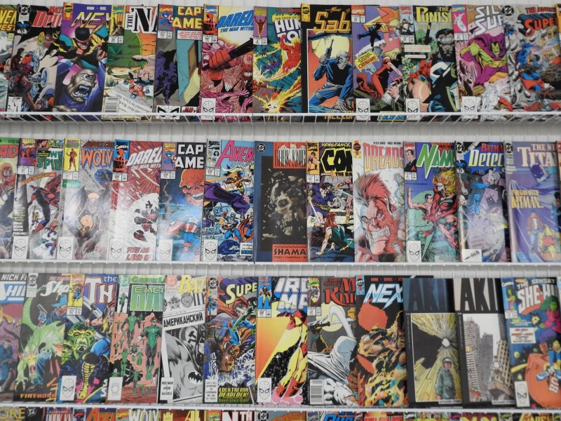 Huge Lot 190+ Comics W/ X-Men, Conan, Avengers, 'Nam+ Avg Fine- Condition!