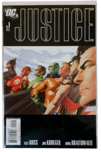 Justice #1-12 + Variants 16 Issue Lot Run Alex Ross DC Comics 2005-2007 VF