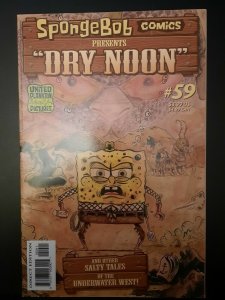 SpongeBob Comics #59 (2011) VF *Dry Noon* Western Cover 