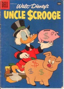 UNCLE SCROOGE 21 G+  Mar.-May 1958 COMICS BOOK