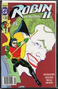 Robin II: The Joker's Wild! #1 Newstand Cover (1991)