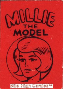 MARVEL MINI-BOOKS MILLIE THE MODEL 5/8 X 7/8 (1966 Series) #1 RED Near Mint