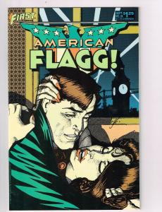 American Flagg (1983 1st Series) #24 First Publishing Comic Book HH2