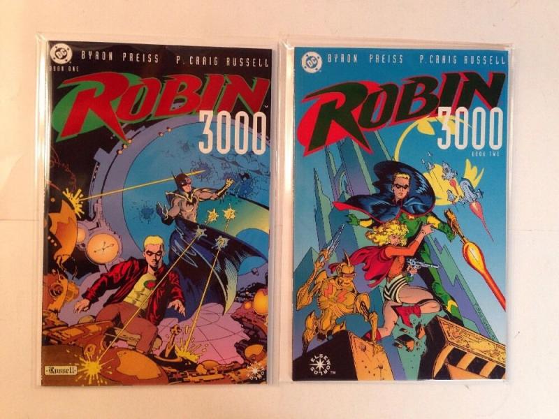 Robin 3000 1-2 Complete Near Mint Lot Set Run