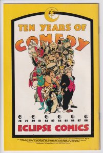 NEW YORK YEAR ZERO #4 (Oct 1988) FVF 7.0, see decription