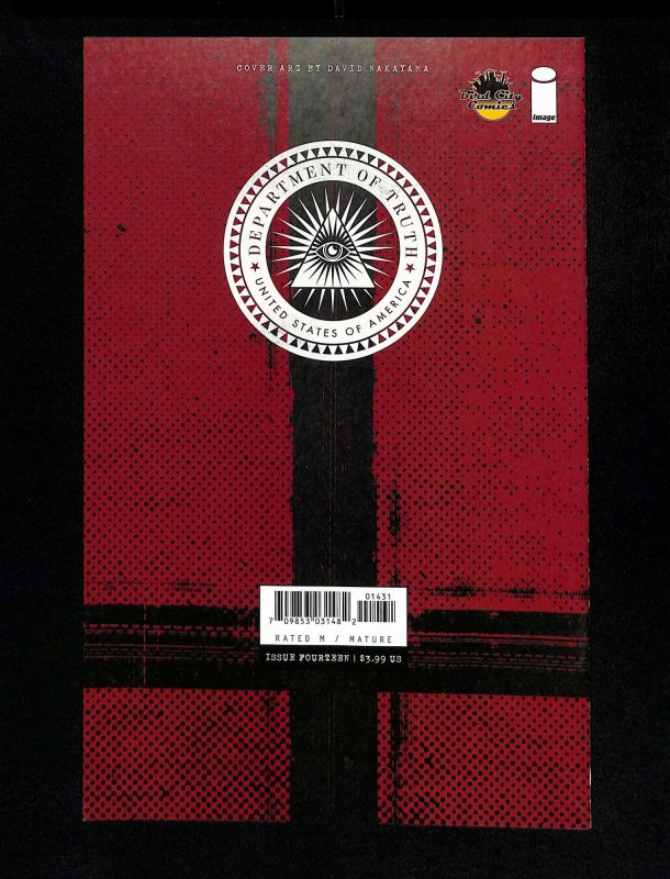 Department of Truth #14 David Nakayama Variant