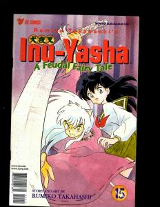 5 Comic Books Inu-Yasha #13 14 15, Inu-Yasha Part 2 #1 2 JF20