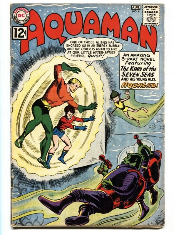 Aquaman #4 comic book DC Silver Age early issue 1962 | Comic Books - Silver  Age, DC Comics, Aquaman, Superhero / HipComic