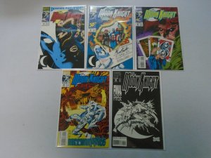 Marc Spector Moon Knight Comic Lot From #1-60 45 Diff Average 8.0 VF (1989-1994)