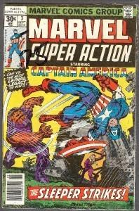 Marvel SUPER ACTION ~ #3 1977 Captain America 30c