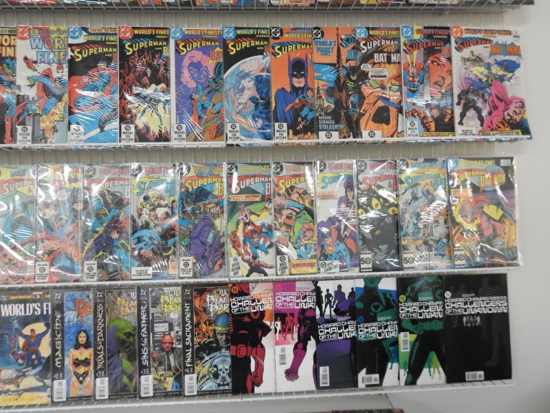 Huge Lot 140+ Comics W/ World's Finest, Challengers, Defenders+ Avg VF C...