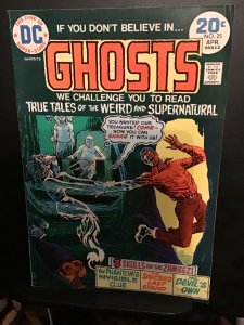 Ghosts #25 (1974) Wow! High-grade DC horror key! VF/NM