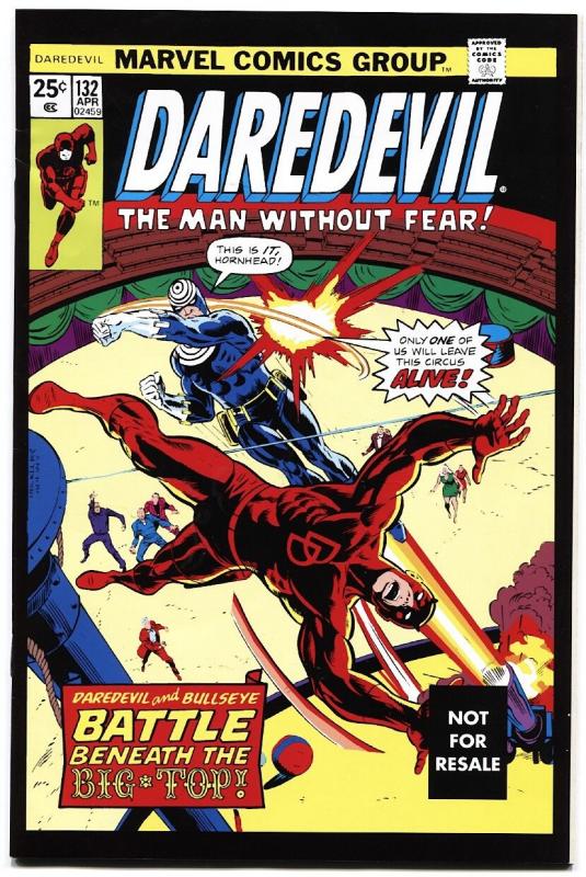 DAREDEVIL #132 BULLSEYE ISSUE MARVEL-HIGH GRADE-RARE 2ND PRINT