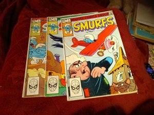 Smurfs Complete Marvel Comics Series Set Peyo Dan DeCarlo 1 2 3 Lot Collection