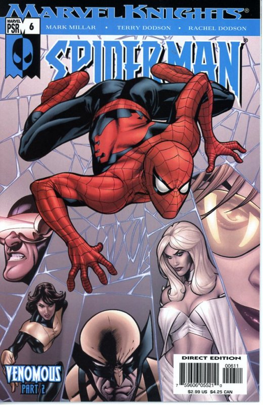 Marvel Knights Spider-Man Mark Millar Set (1-12)  All 9.0 (our highest grade)