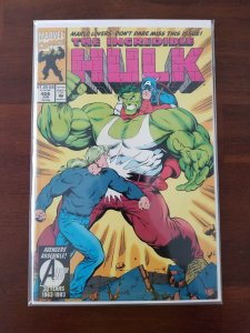 The Incredible Hulk #406 Marvel Comics Copper Age. Avengers Combined Gemini Ship