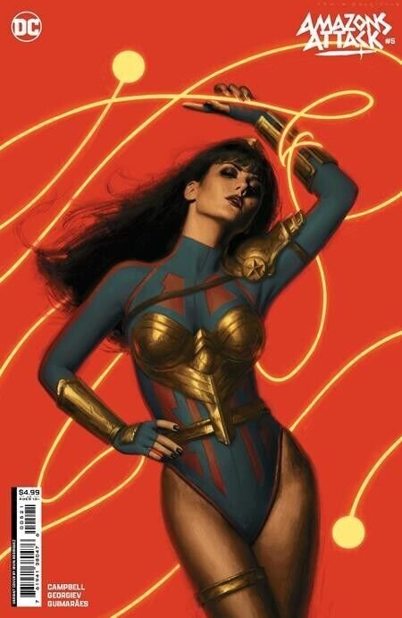 Amazons Attack # 5 Variant Cover B NM DC 2024 Pre Sale Ships Feb 27th