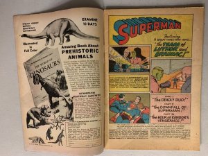 Superman #167 The Team of Luthor and Brainiac 3.5 (1964)