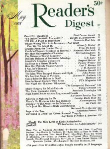 Reader's Digest, The #553 GD ; R.D. | low grade comic May 1968 Can A Scientist B