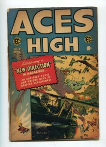 Aces High 1 GD/GD+ Non Comics Code Approved War Comic